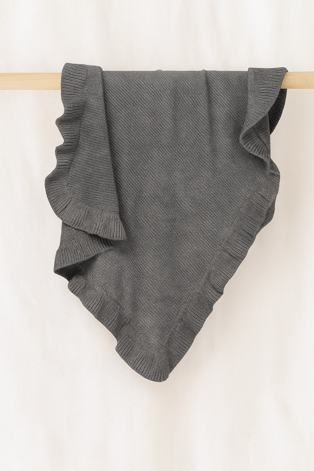 The Ruby Ruffle Personalised Blanket - 100% Cotton