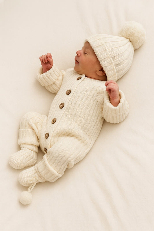 The Milk Cosy Cub Romper - 100% Cotton