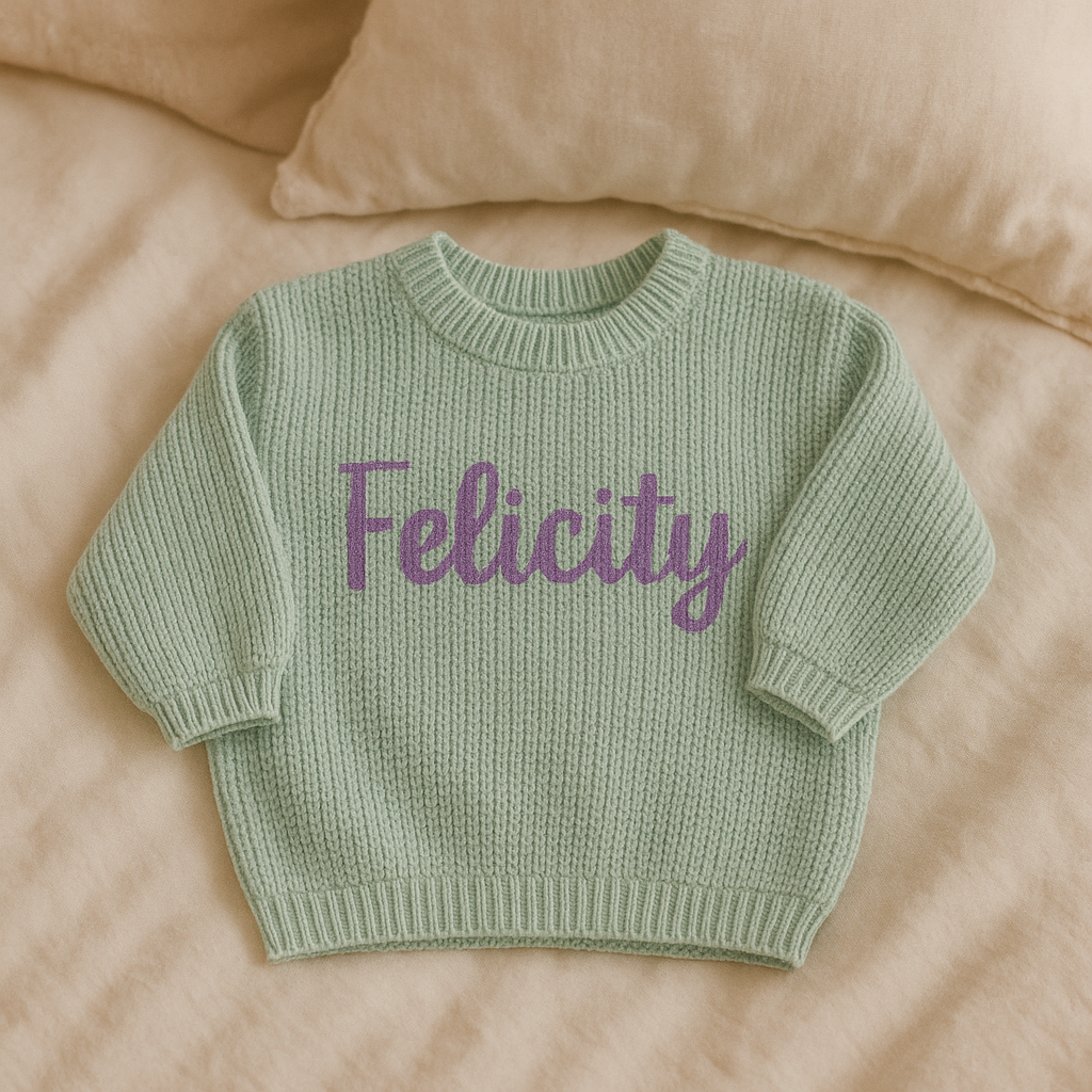 The Personalised Knitted Sweater