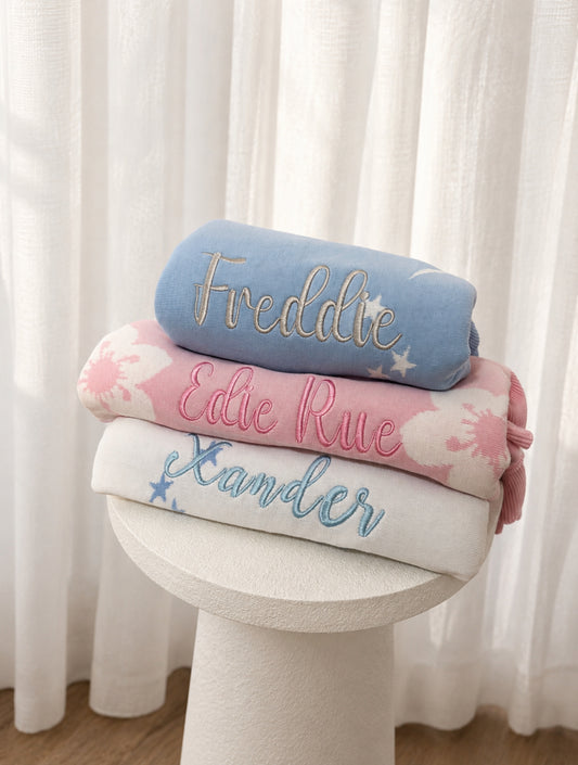 CHERRY DARLINGS REVERSIBLE BLANKET