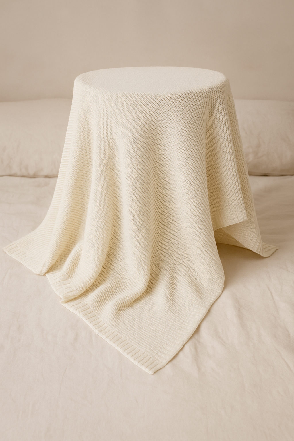 The Personalised Knitted Blanket - 100% Cotton