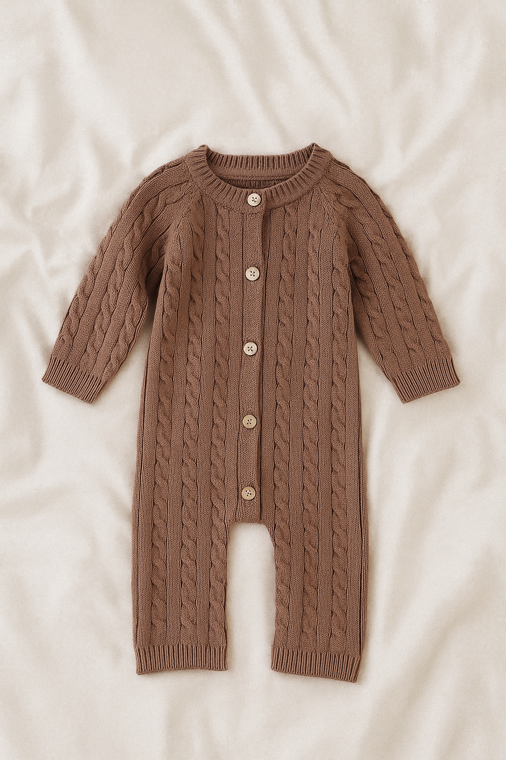 The Hazel Ribbed Romper - 100% Cotton