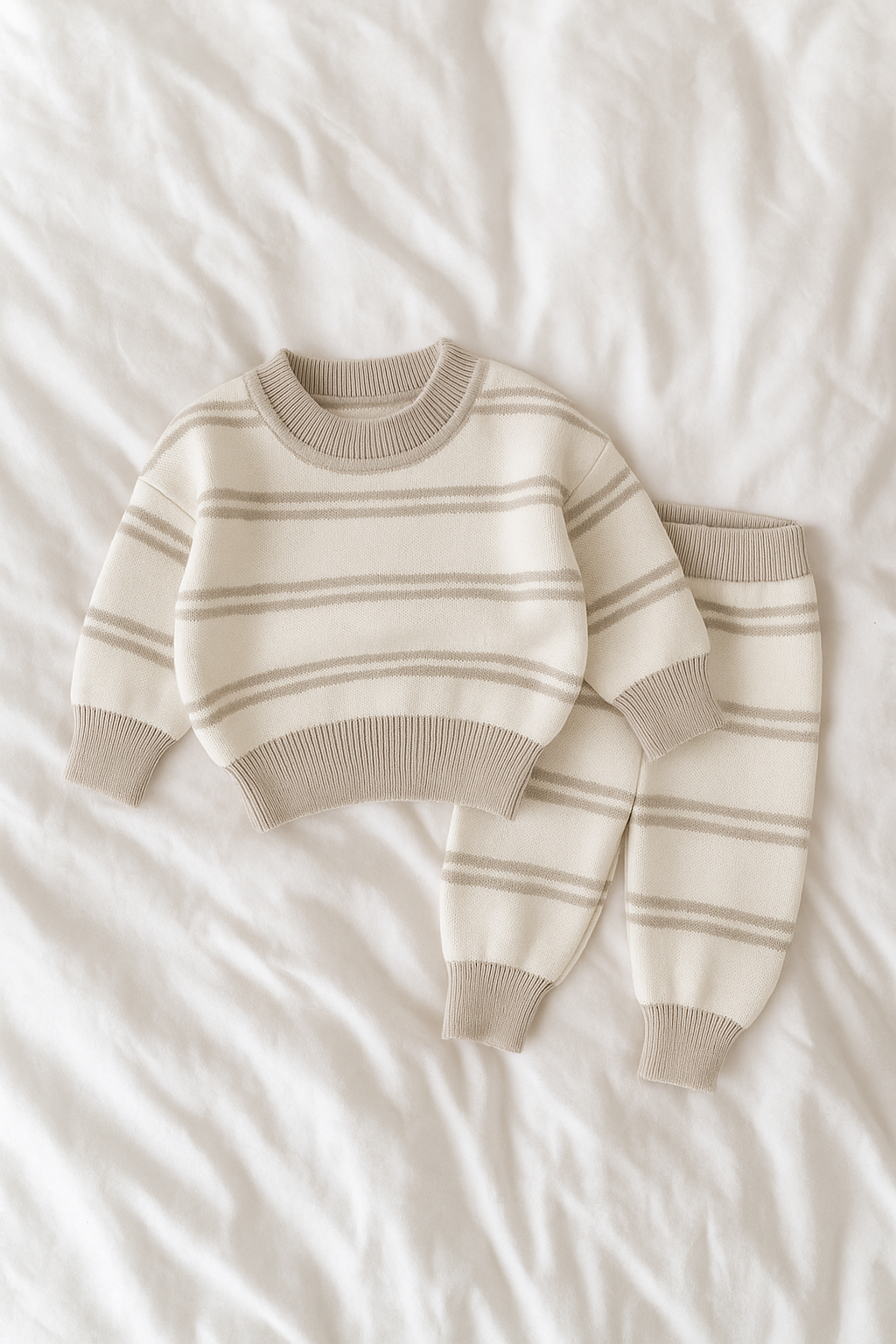 The Rowan Striped Sweater & Pant Set
