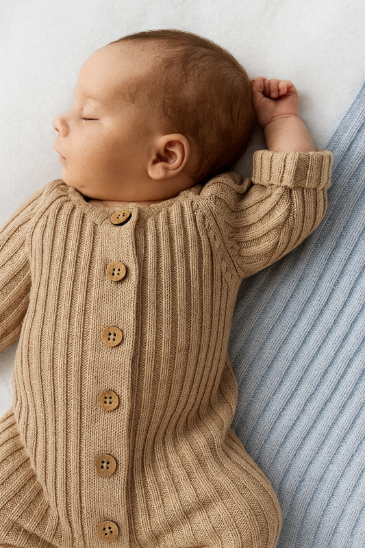 The Oak Cosy Cub Romper - 100% Cotton