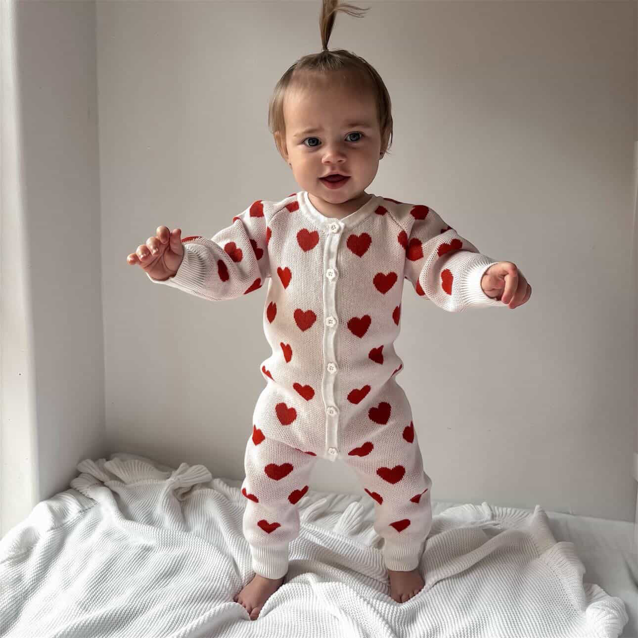 THE LITTLE LOVES ROMPER