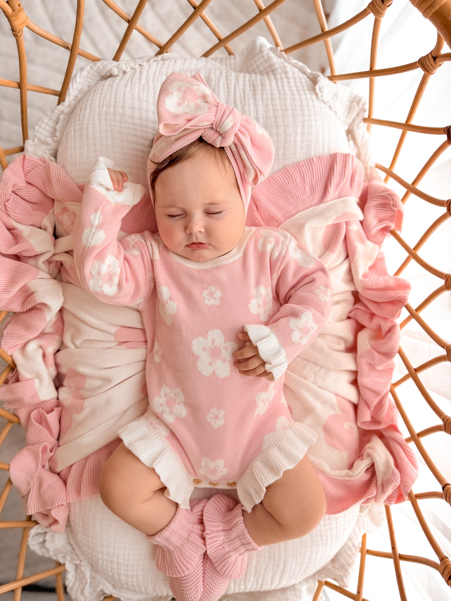 CHERRY DARLINGS FRILL ROMPER