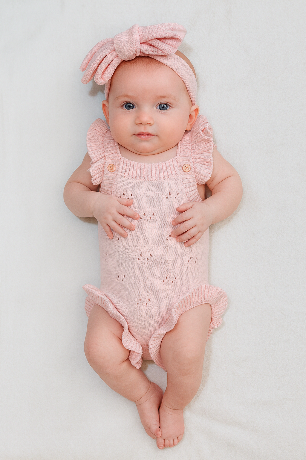 THE GRACIE POINTELLE ROMPER | FAIRY FLOSS