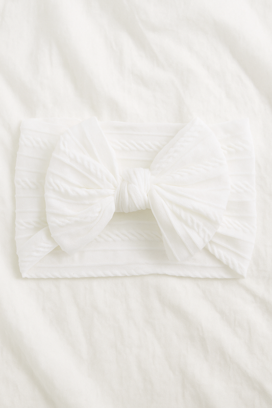 THE AMELIA HEADBAND | WHITE
