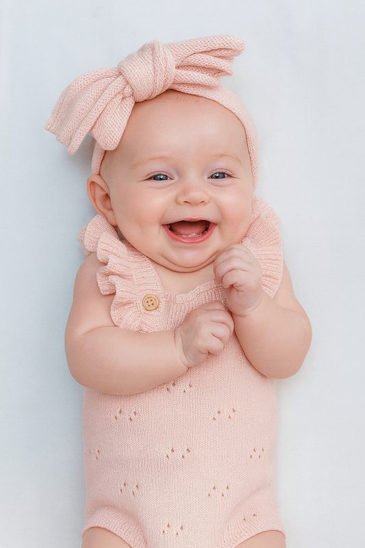 THE GRACIE POINTELLE ROMPER | FAIRY FLOSS