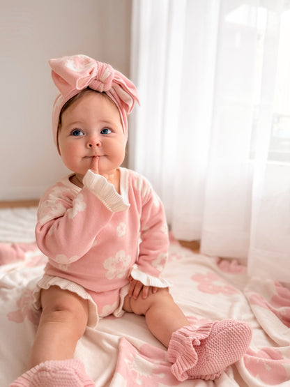 CHERRY DARLINGS FRILL ROMPER