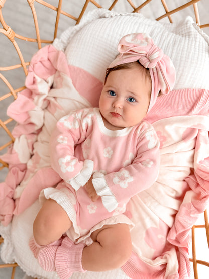 CHERRY DARLINGS FRILL ROMPER