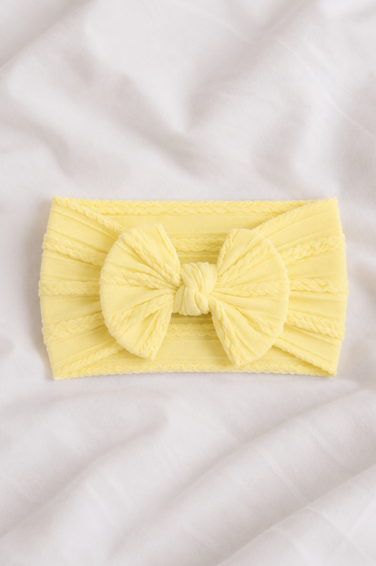 THE AMELIA HEADBAND | LEMON