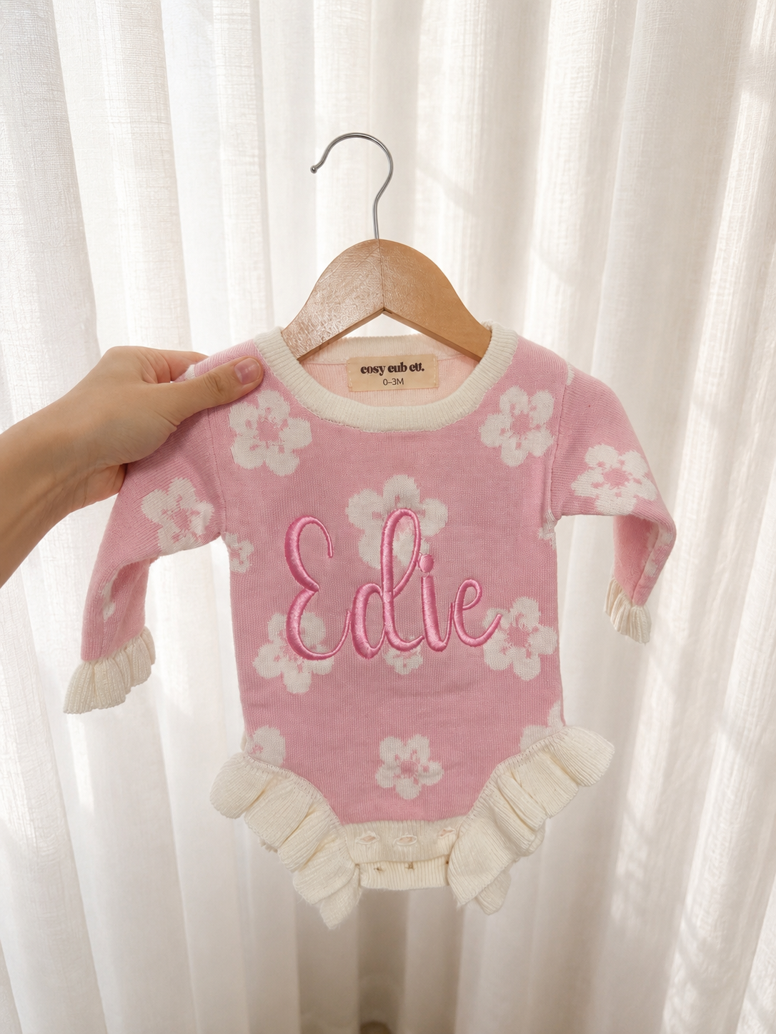 CHERRY DARLINGS FRILL ROMPER