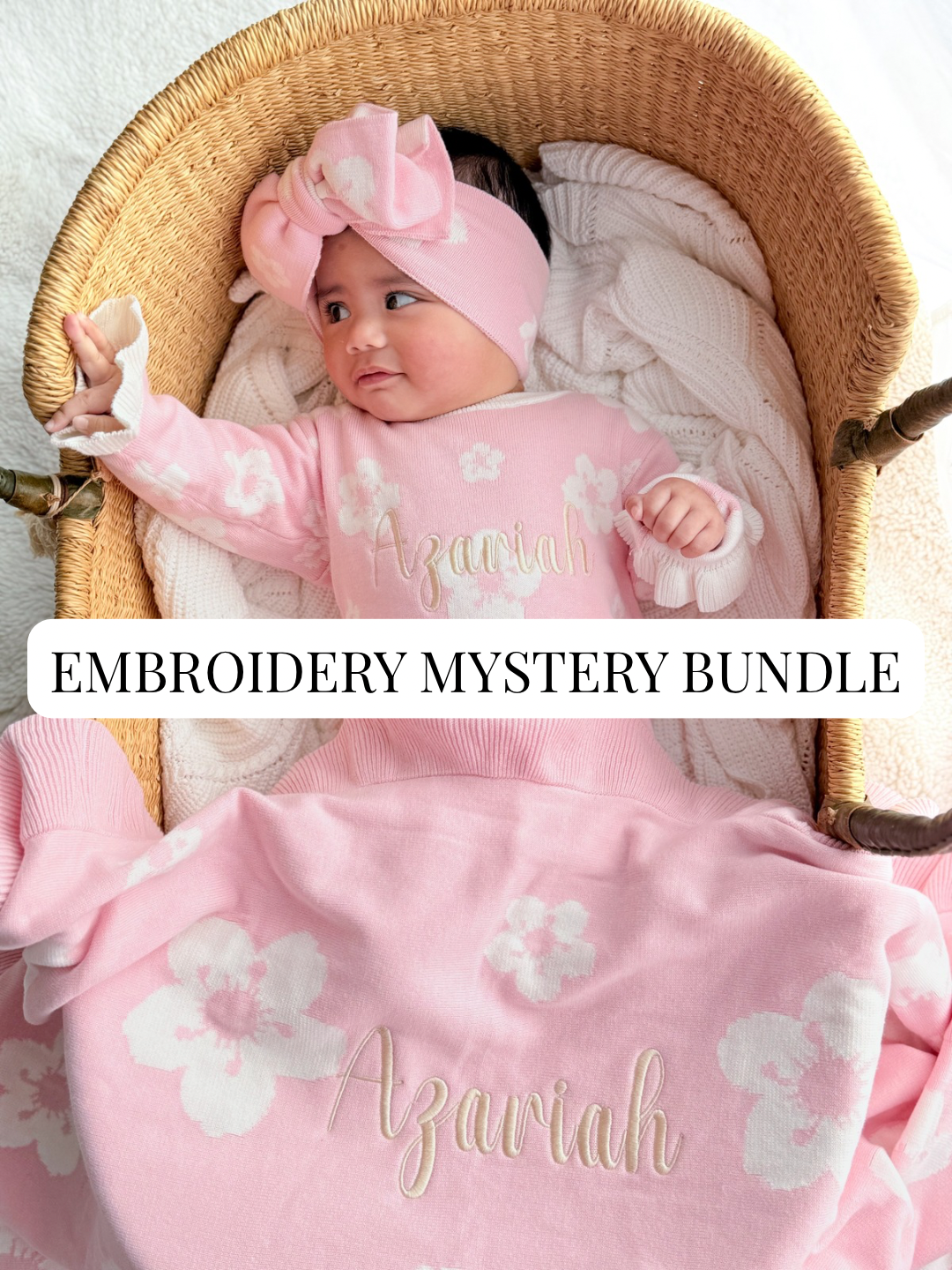 BABY GIRLS EMBROIDERY MYSTERY BUNDLE