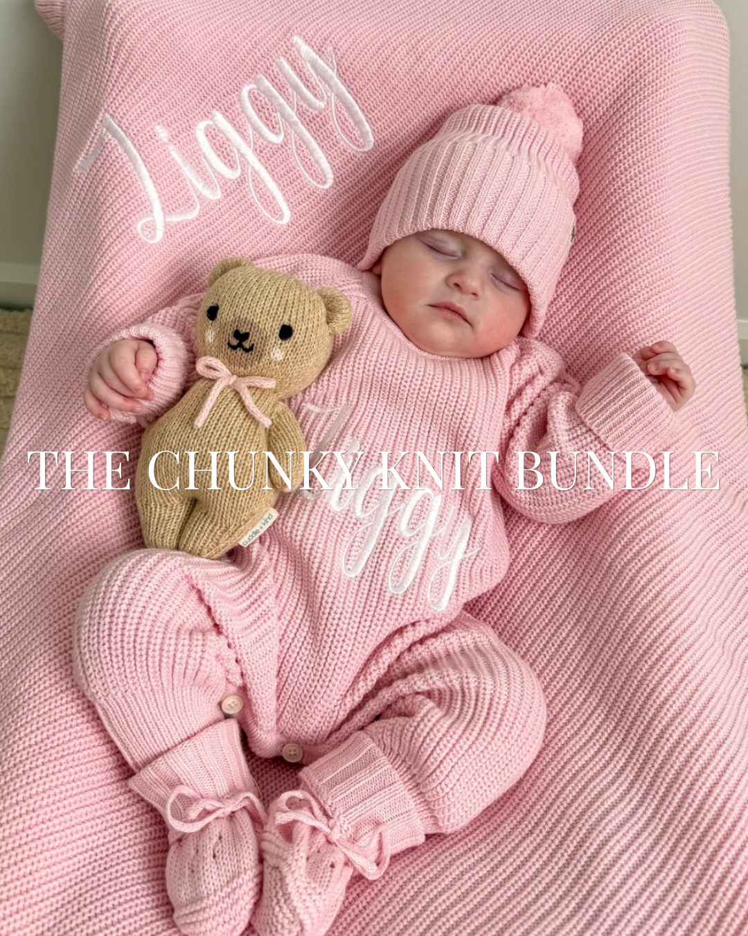 THE CHUNKY KNIT BUNDLE | FAIRY FLOSS