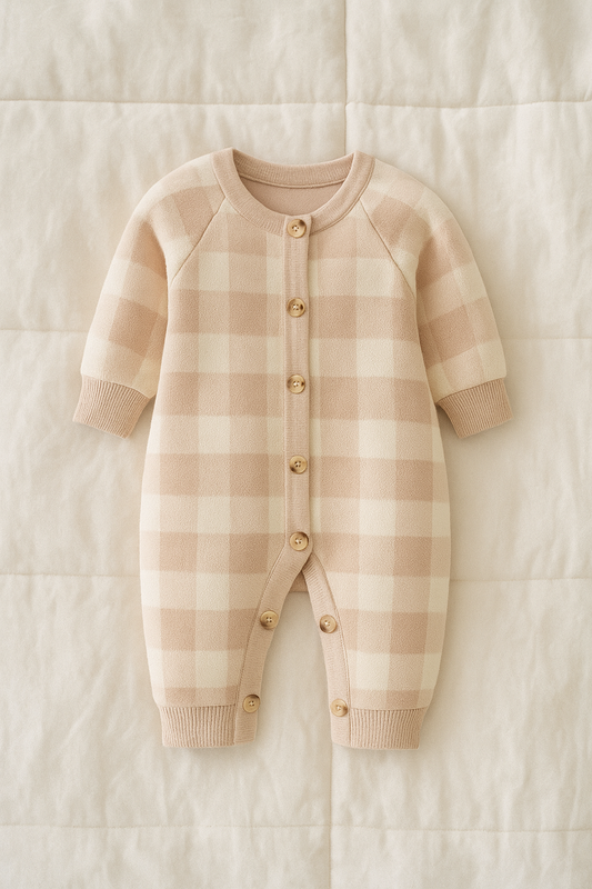 The Leonardo Gingham Romper