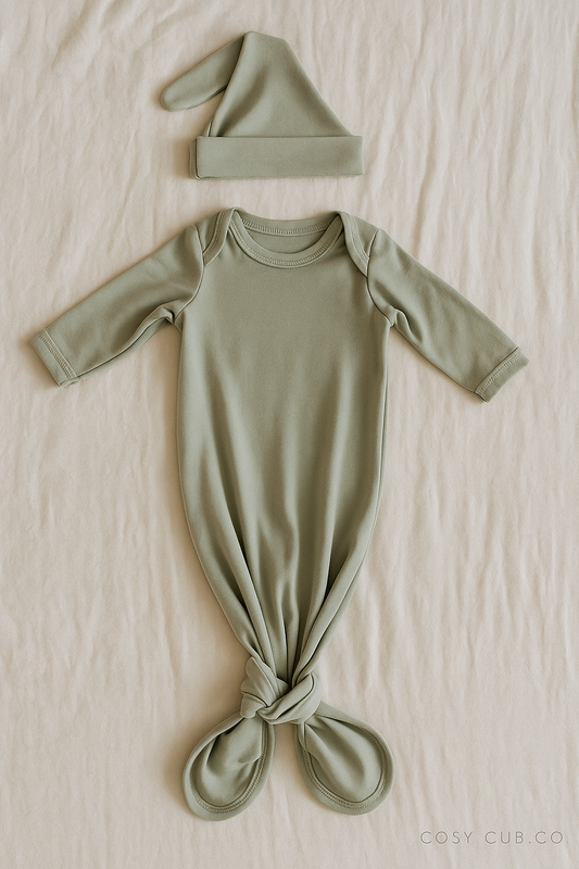 The Sunny Knot Sleep Romper - 100% Cotton