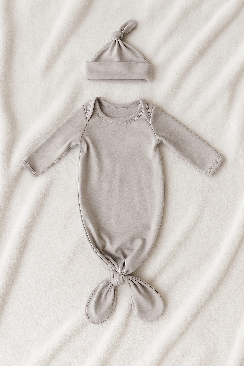 The Sunny Knot Sleep Romper - 100% Cotton