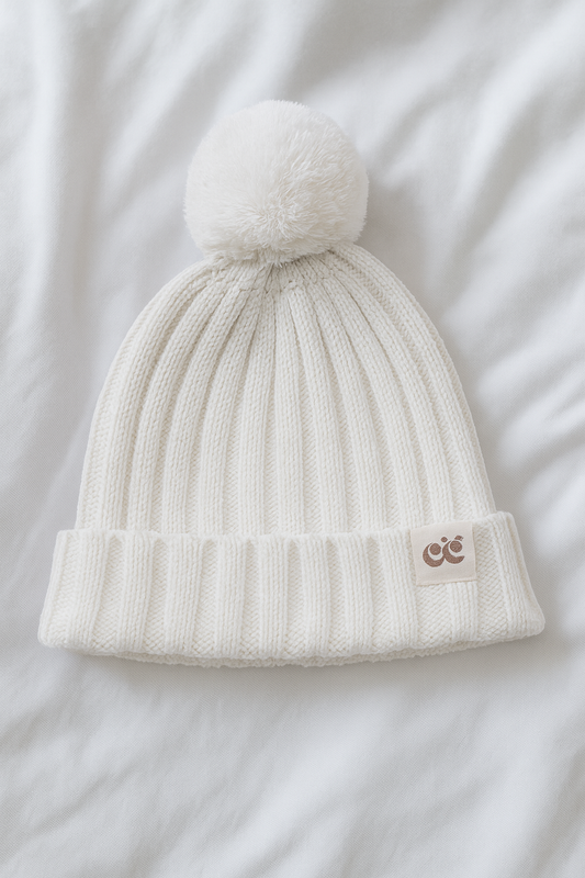 The Cosy Cub Knit Beanie - 100% Cotton