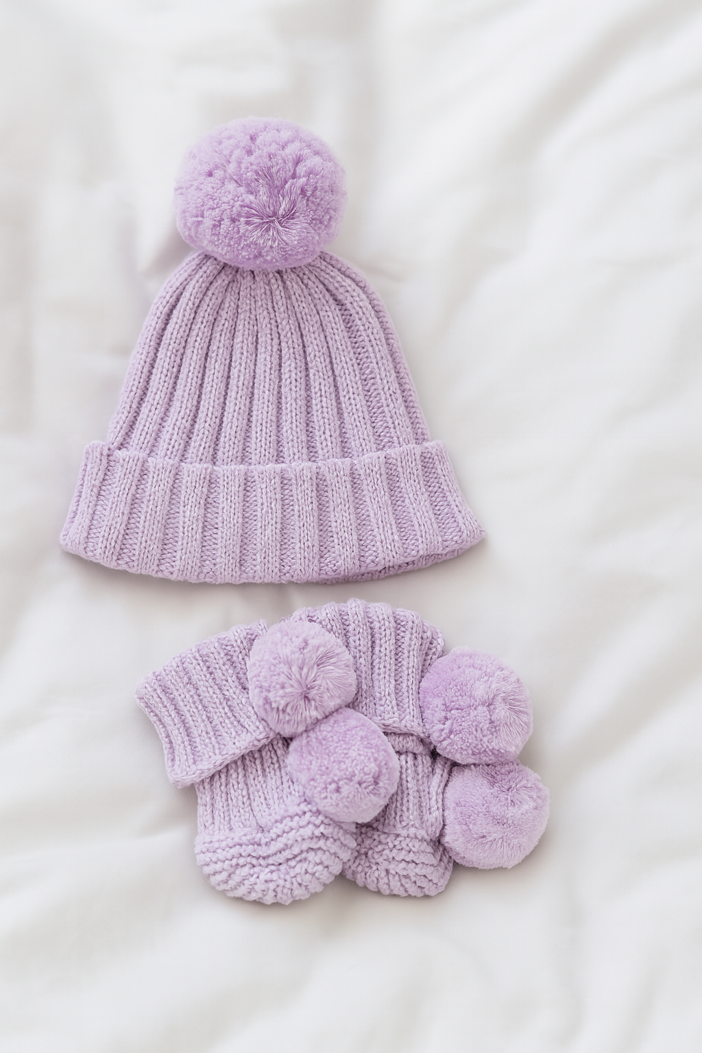 The Lavender Cosy Cub Set - 100% Cotton