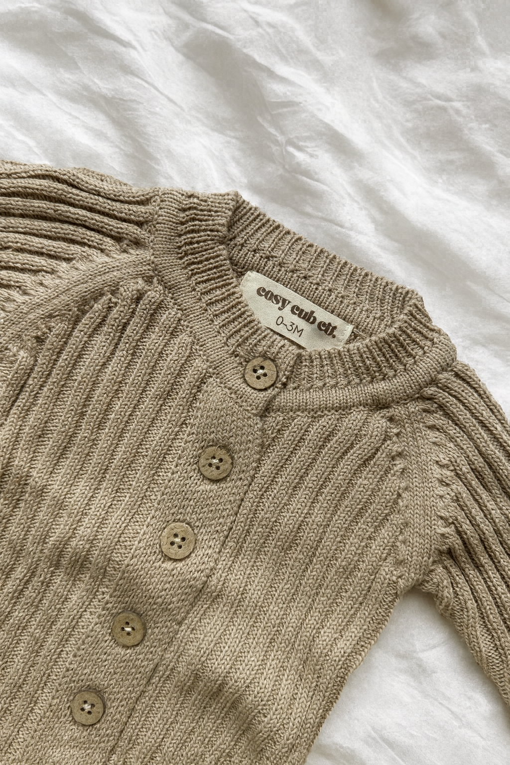 The Cosy Cub Knit Romper - 100% Cotton