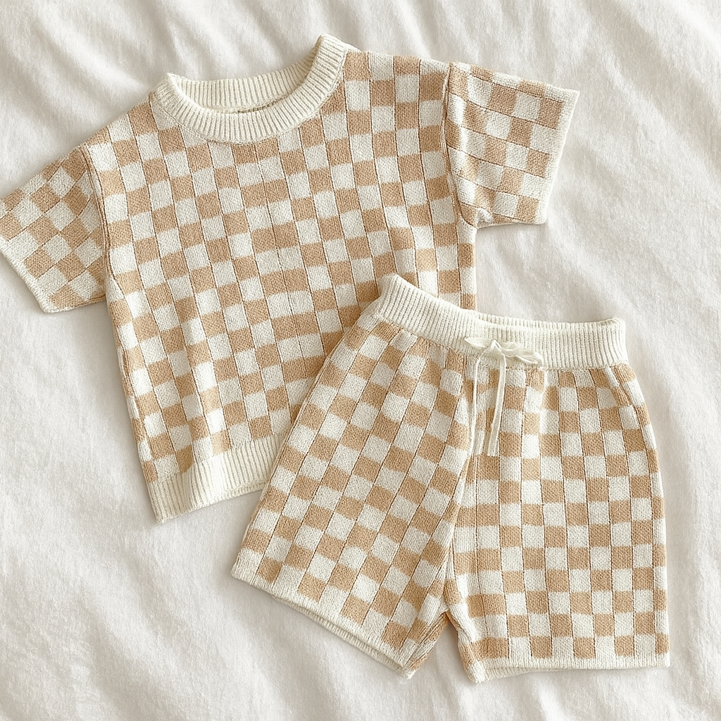 The Harley Check Set - 100% Cotton