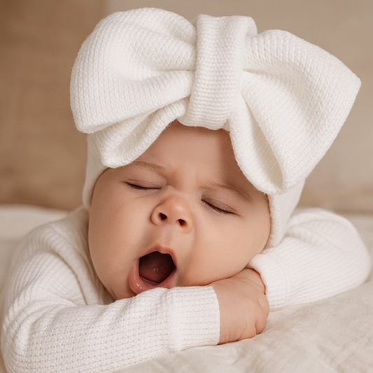 The Saskia Knit Bow - 100% Cotton