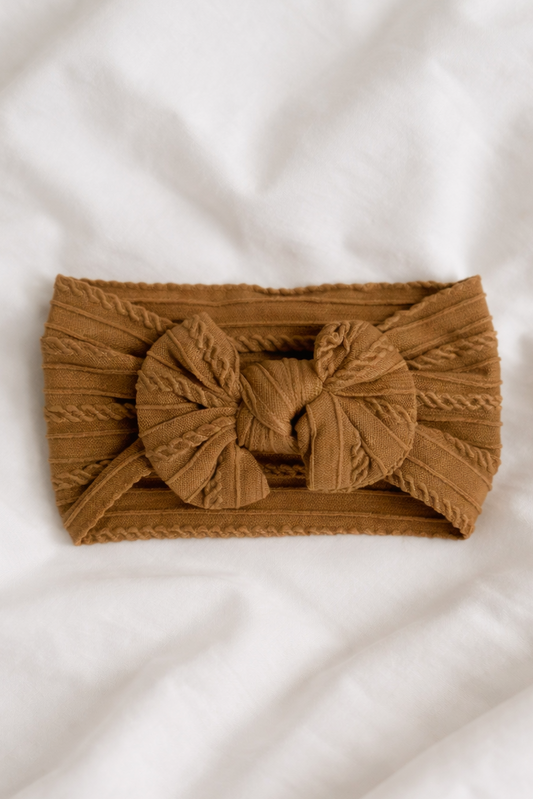 THE AMELIA HEADBAND | COFFEE