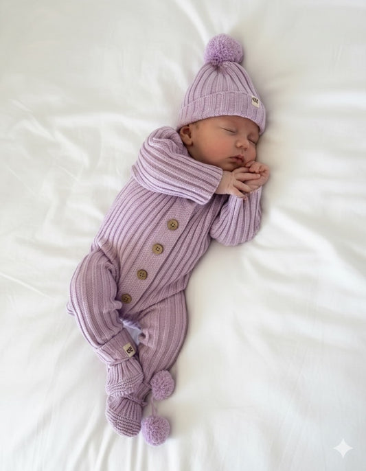 The Lavender Cosy Cub Bundle - 100% Cotton